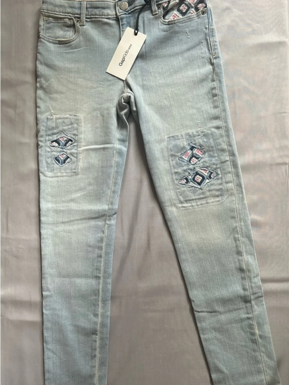 NWT GapKids Girls Super Skinny Jeans -Size 10- Light was